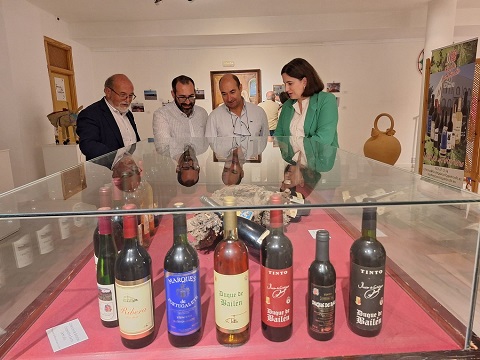 La uva molinera de Bailén aterriza en el Museo de la Batalla.