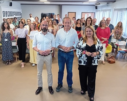 Ángela Hidalgo subraya la labor de la Comisión Local de Impulso Comunitario de Andújar.