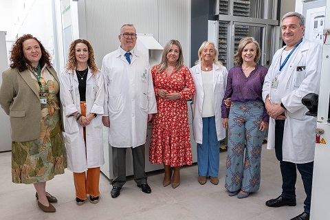 El Hospital Universitario de Jaén pone en marcha la nueva área de dispensación de medicamentos.