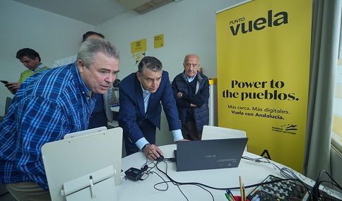 La Junta simplifica el acceso a ayudas para la dinamización de Puntos Vuela con anticipos del 100%.