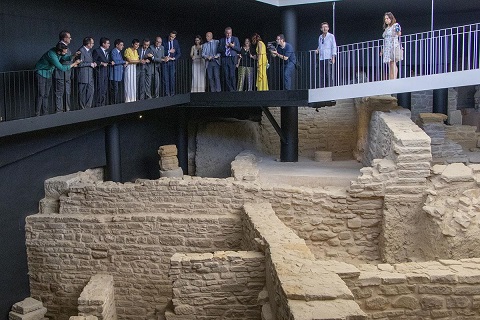 Isabel Rodríguez resalta el programa del 2% Cultural como garante de nuestro patrimonio histórico y cultural.