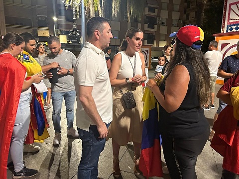 El PP de Jaén acompaña al pueblo venezolano en su lucha por la libertad y la democracia.