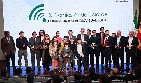 La Junta convoca los XI Premios Andalucía de Comunicación Audiovisual Local.