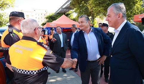 Antonio Sanz anuncia que el decreto del Sistema Local de Protección Civil se aprobará en el próximo Consejo de Gobierno.