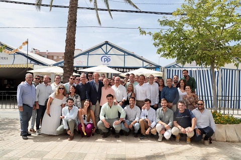 Domínguez destaca Andújar como “ejemplo de buen Gobierno”.