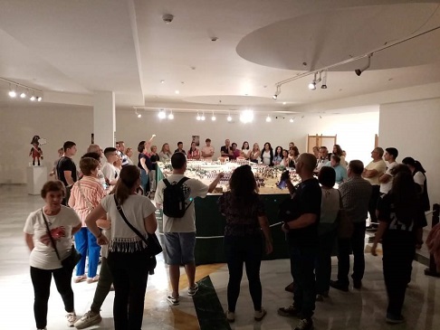 Casi un millar de personas visitaron el Museo de la Batalla de Bailén durante el fin de semana de la Recreación.