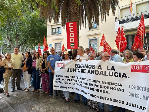 El PSOE exige a la Junta de Andalucía que cumpla con la Ley de Dependencia: “las personas no pueden estar esperando 600 días”.