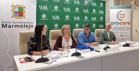 La UJA pone en marcha en Marmolejo la segunda edición de la iniciativa PROCARE para mejorar el estado de salud y bienestar emocional de los jóvenes del municipio.