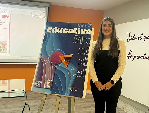 La Concejalía de Educación presenta la nueva oferta educativa 2024 en Andújar.