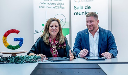 Andalucía renueva la colaboración con Google y Microsoft para ofrecer herramientas digitales a profesorado y alumnado.
