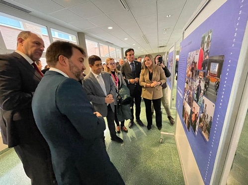 Reyes subraya el papel jugado por la Diputación en la creación de la Escuela de Enfermería en la provincia jiennense.