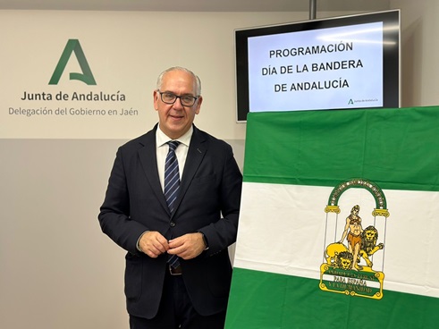 La Junta organiza una treintena de actos para celebrar el Día de la Bandera de Andalucía en Jaén.
