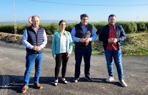 Agricultura mejora el camino rural San Julián de Marmolejo con una inversión de 250.000 euros.