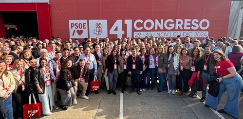 Reyes: «Vamos a reforzar un proyecto progresista que es fundamental para el futuro de la gran mayoría de españoles».