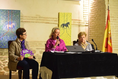 Lopera muestra su repulsa hacia la violencia machista.