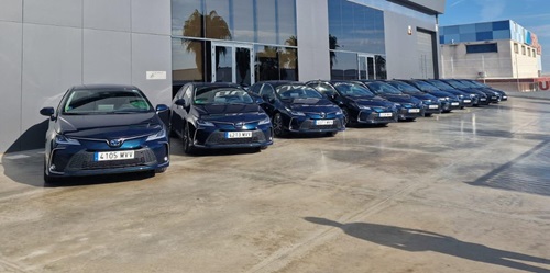 Diputación renueva el 30% de la flota del parque móvil con la adquisición de vehículos más sostenibles.