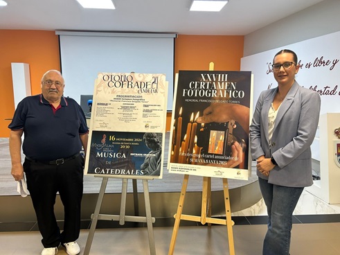 Presentación del programa Otoño Cofrade 2024 en Andújar.