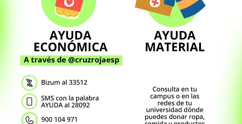 La UJA pone en marcha, a través del Consejo de Estudiantes, una recogida solidaria de material para las personas afectadas por la DANA.