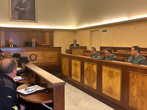 Fernández valora “la excelente coordinación” para garantizar el orden público y el normal desarrollo de la Navidad en Andújar.