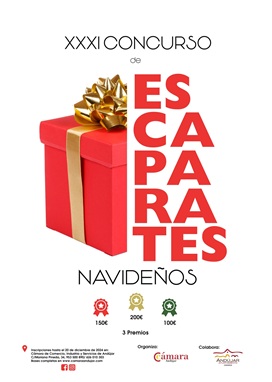El concurso de escaparates de Andújar incentiva la creatividad y promociona el sector comercial.