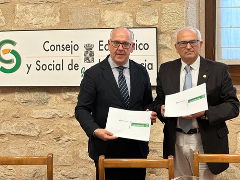 Jesús Estrella ahonda ante el CES en la apuesta de la Junta por Jaén con los Presupuestos de 2025.