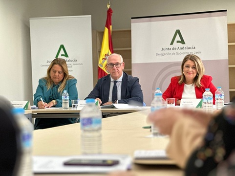 La comisión provincial contra la violencia de género se reúne en Jaén para abordar las actuaciones de 2024.