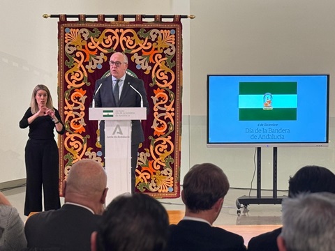 Jesús Estrella: “la singularidad de Jaén, junto al resto de provincias, construye la pluralidad de la Bandera de Andalucía”.