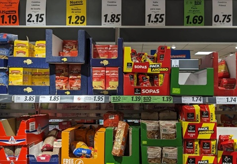 FACUA pide una modificación de la ley para obligar a las empresas a anunciar la reduflación en el etiquetado durante seis meses.