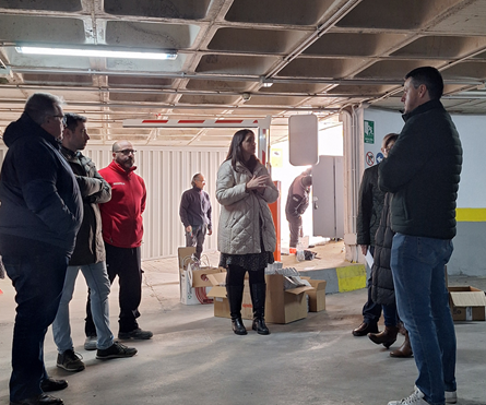 Abierto el Parking Municipal de Bailén tras la obra de adecuación del sistema de pago.