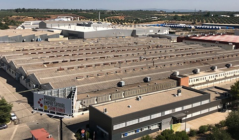 La Junta autoriza nuevas infraestructuras industriales en el Parque Empresarial Santana.