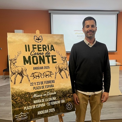 Presentada la II Feria de la Carne de Monte de Andújar: una apuesta por la gastronomía, la tradición y la sostenibilidad.