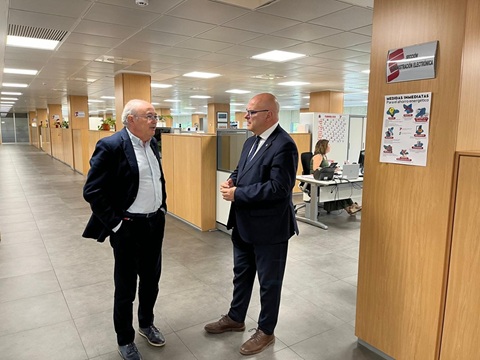 Manuel Fernández valora la afiliación al régimen general de la Seguridad Social que “se dispara en Jaén durante los años de Gobierno progresista”.