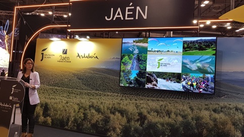 La provincia de Jaén se muestra en Fitur 2025 como un paraíso para la práctica de deportes en la naturaleza.