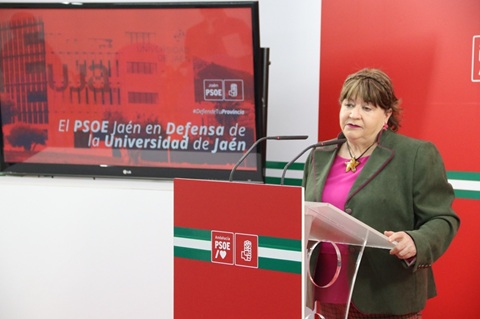 El PSOE exige a la Junta más financiación para la UJA: “Moreno Bonilla ahoga a las universidades públicas para que florezcan las privadas”.