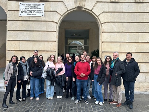 Andújar da la bienvenida al programa ERASMUS.