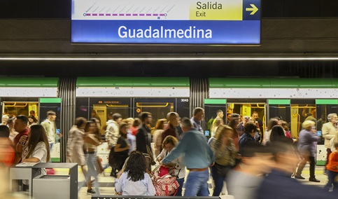 El transporte público andaluz alcanza el mejor dato de su historia con 124 millones de viajeros en 2024.