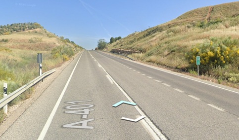 Un fallecido y dos heridos leves en un accidente en Huelma (Jaén).