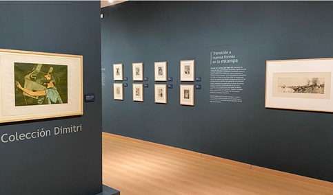 El Museo de Jaén estrena sala expositiva en el pabellón norte para su colección de arte gráfico.