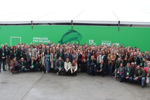 Reyes: “Estamos aportando nuestro esfuerzo y experiencia al proyecto del PSOE de Andalucía”.