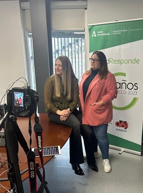 Salud Responde participa en la iniciativa ‘Con voz enfermera’ del Colegio Oficial de Enfermería de Jaén.