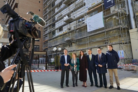La Junta impulsa la rehabilitación de 186 viviendas de Jaén que ahorrarán un 40% en la factura de la luz.