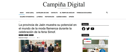 Campiña Digital cumple veintitrés años al servicio de los lectores de la Comarca de Andújar.