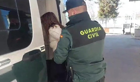 La Guardia Civil detiene en Jaén a una prófuga reclamada por asesinato en Alemania.