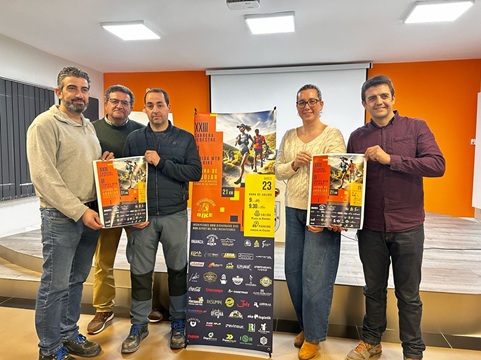 Presentada la XXIII Carrera Pedestre y la III Carrera MTB & E-BIKE «Sierra de Andújar».