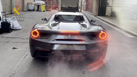 La Guardia Civil recupera 40 vehículos sustraídos por toda la Unión Europea y matriculados en España.