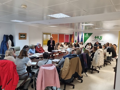 El Hospital Universitario de Jaén pone en marcha la Escuela de Pacientes de ictus.