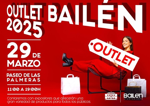 El Ayuntamiento de Bailén organiza un outlet de comercios locales a pie de calle.