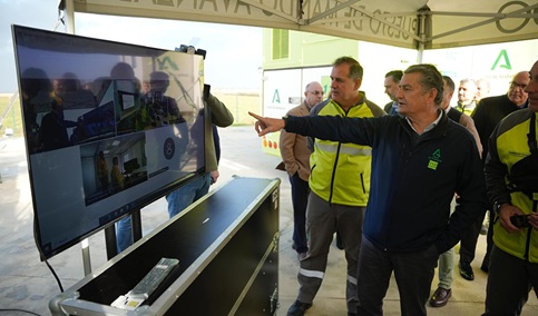 La Red de Emergencias de Andalucía recibe el premio @aslan de transformación digital.