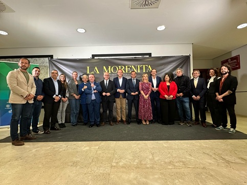 Jesús Estrella asiste en Andújar al preestreno de la serie documental ‘La Morenita. Historia gráfica de la Virgen de la Cabeza’.