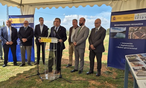 Luis Planas: «La modernización de regadíos impulsa una agricultura rentable y competitiva».